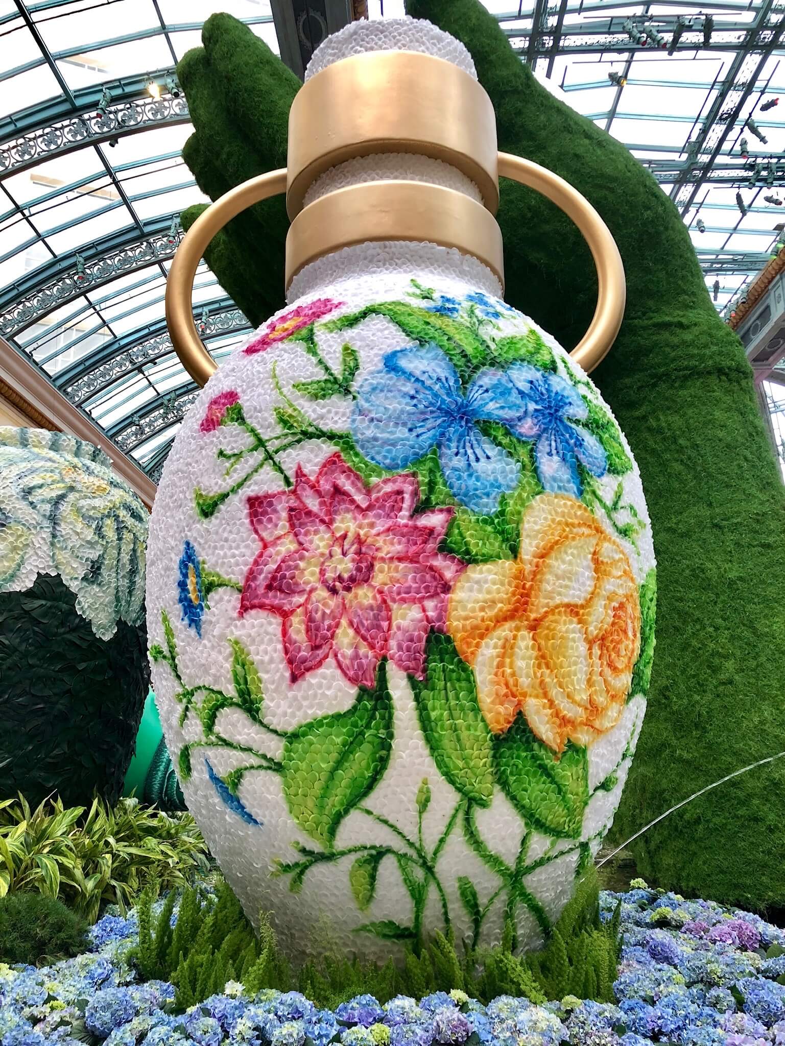 Bottle in the Bellagio Coservatory